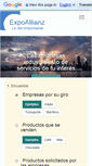 Mobile Screenshot of expoallianz.com